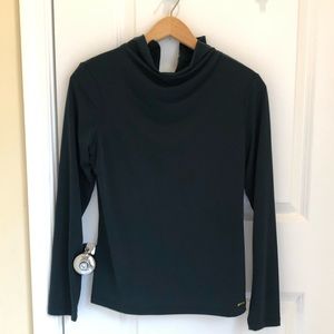 NWOT Calvin Klein forest green top